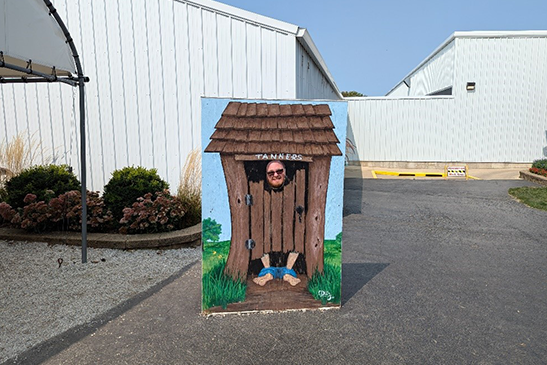 Photo Ops at Tanners Orchard!